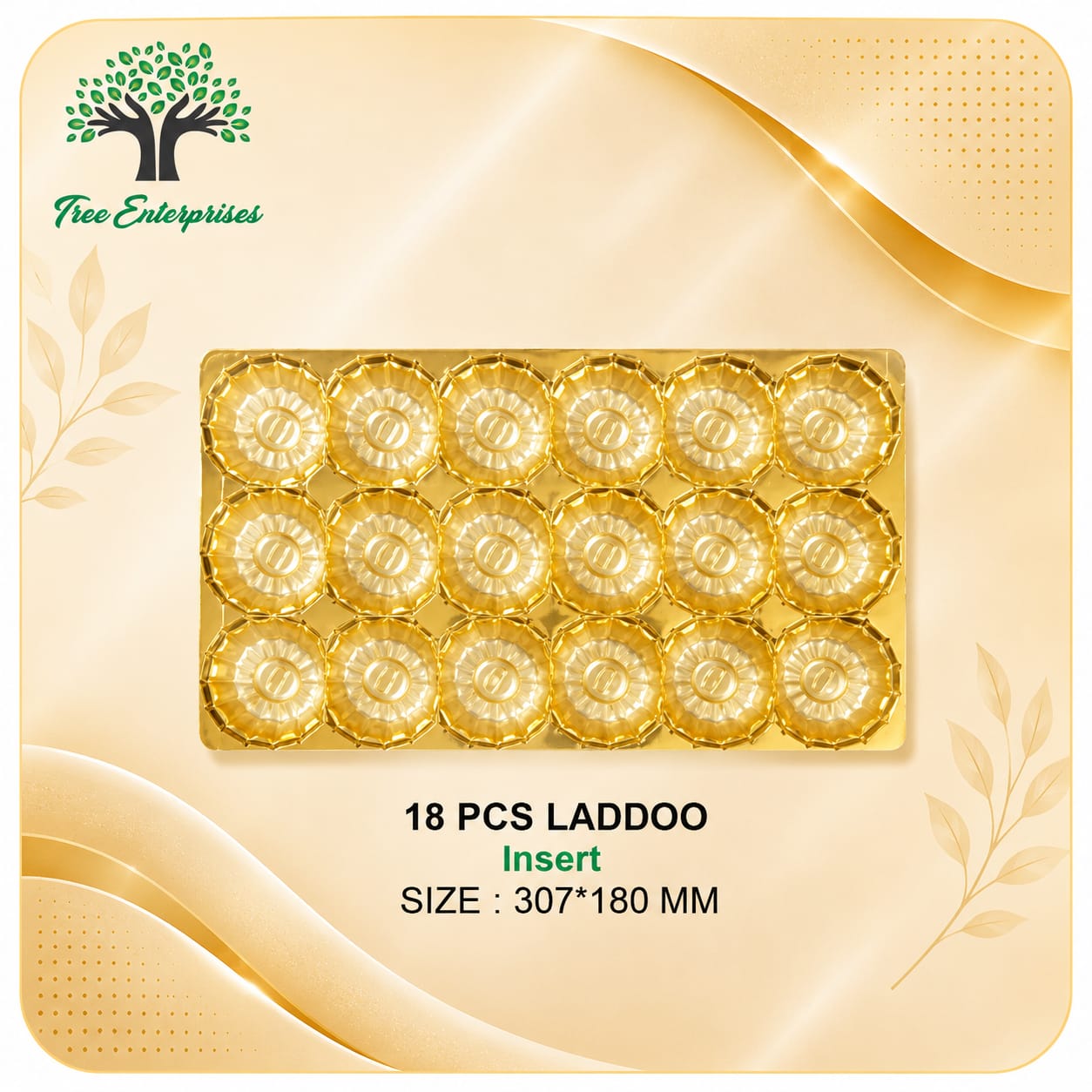 18 PCS LADOO  CAVITY 